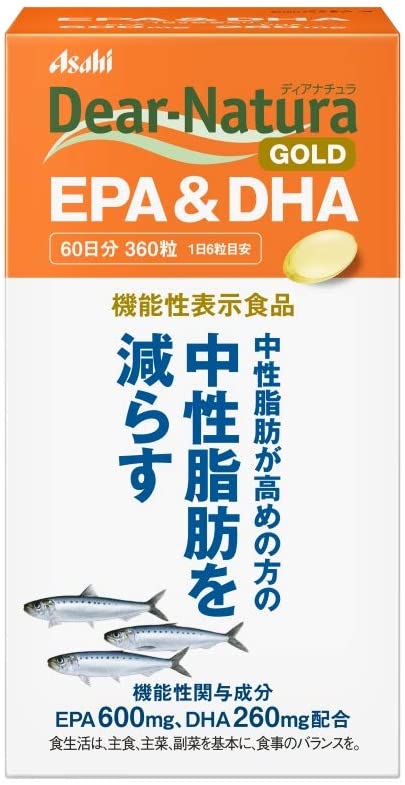 ディアナチュラゴールド EPA&DHA 360粒 (60日分) [機能性表示食品]10個